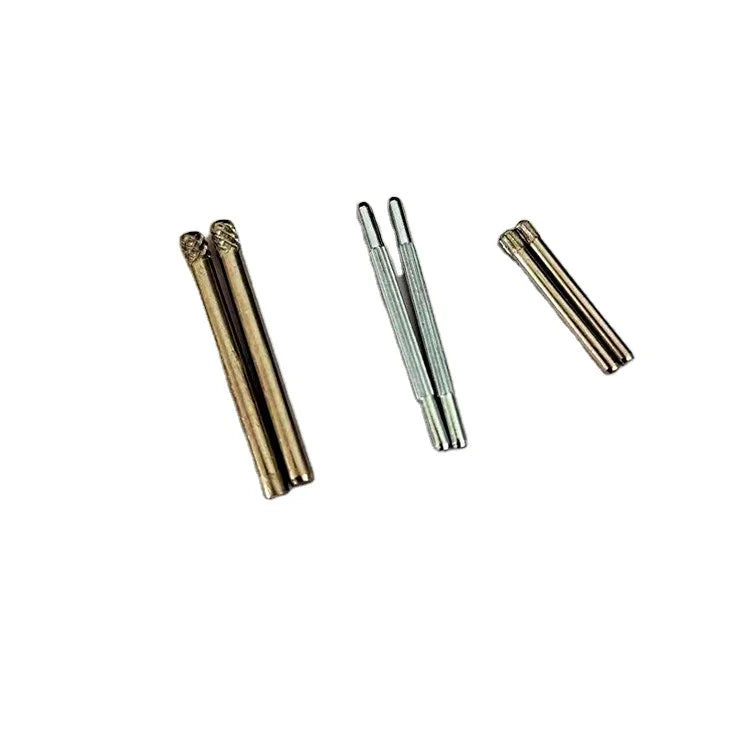 Different Material Axles Shaft Brass Stainless Steel Titanium Alloy Knurled Axles