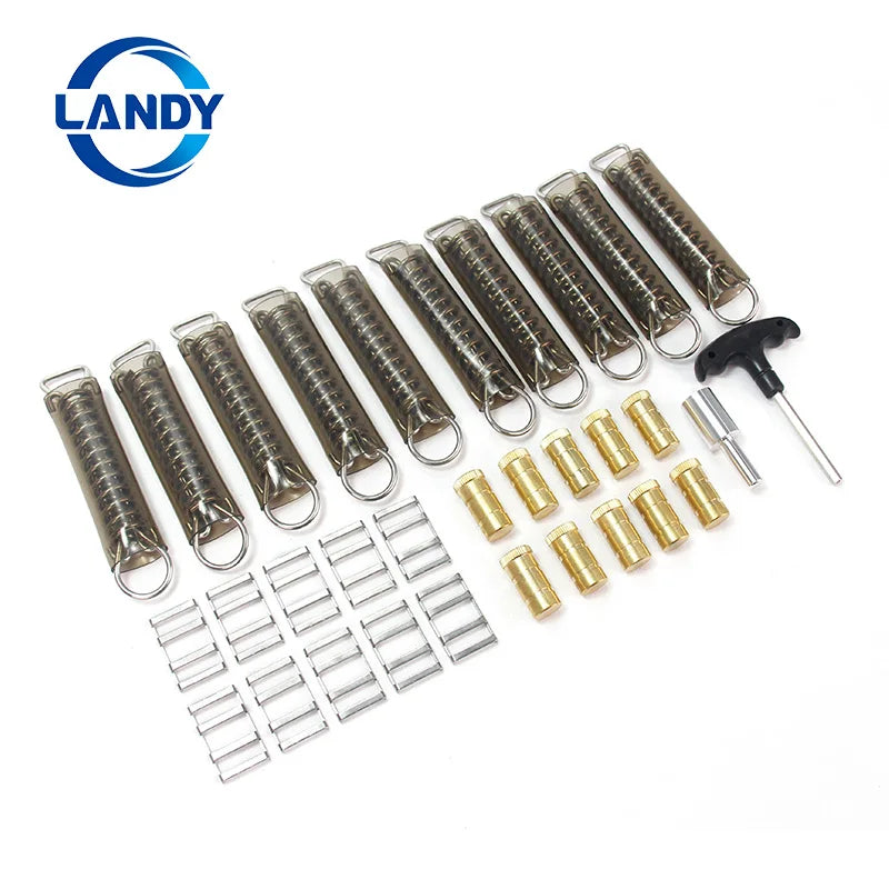Landy Stainless Steel Safety Pool Cover Anchors Durable Anti-rust UV Resistant Easy Install Inground Pool Accessories