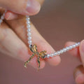 C035 925 Sterling Silver 18K Gold Plated Pearl Clasp for Jewelry Wholesale Metal Cord Ends Clasp Necklace or Bracelet Clasp