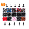 Wholesale 752 Pcs Plush Doll Plastic Toy Black Color Eyes Nose Safety Eyes Dolls