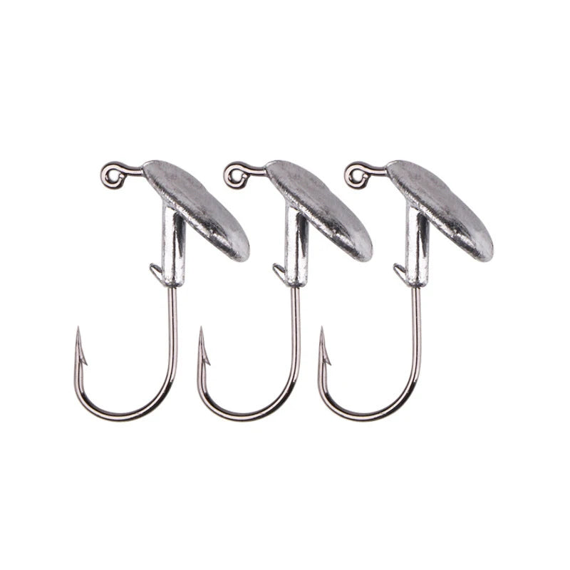 Wholesale Fishing Hook Jigging Hook Bottom up Jigheads 7g1/0 Jig Hook Lead Jig Head
