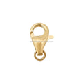 Jewelry Accessory 14K Solid Gold Lobster Clasp Necklace Closure Pure 14K Gold Jewelry Findings