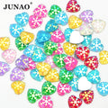 JUNAO 12mm Resin Heart Rhinestone 500pcs Wholesale Flatback Crystal Strass Heart Glitter Rhinestone Applique for Christmas
