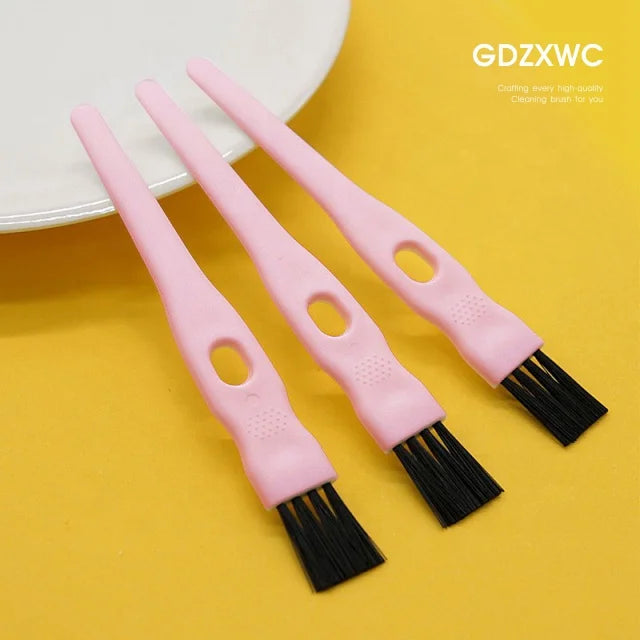 Kitchen Utensils Cheap Items Pink Scraper Cleaning Brushes Under a Dollar Middle Hanging Hole Cleansing Keyboard Brush