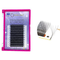 5D Clover Individual Eyelash Extensions 0.07mm Thick W Curl B C D DD Natural Soft 5D Eyelash with Excellent Comfort Durability