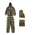 3D Maple Leaf Camouflage Suit Sniper Concealed Suit Cosplay Costume Geely Clothing