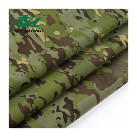 530D Customized 100% Nylon Green CP WR PU Coated Woven Breathable Camouflage Cordura Fabric for Tactical Vest Girls & Boys