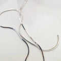 1.5mm 1.8mm Square Cube Soft Snake Making Supplies Price Per Gram Jewelry 925 Sterling Silver Chain for Jewelry Making Roll