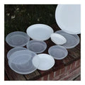 Hot Clear Plastic Tray for Flowerpot Thickened PP Material Saucer for Planting Round Durable Plastic Pallet for Garden