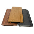 Modern European Design WPC Outdoor Decoration Panel 3D Wall Panels Waterproof Fireproof Moisture-Proof and Anti-Static