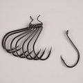 Selco Bulk Order Fishing Hooks Wholesale High Carbon Steel Freshwater Hook Fishing Catfish Octopus Beak Hook