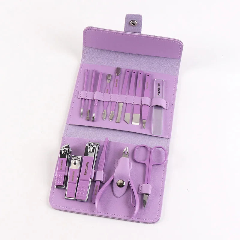 Popular Basic Eco-friendly Manicure Set Nail Pedicure Kit Made in China for Men and Women Personal Care Beauty Trimming