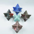 2026 Clear Crystal Merkaba Stars Wholesale Crystal Agate Merkaba Stars