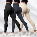 High Waist Belly Lift Hip Yoga Pants Women's Tight Quick Dry Breathable Running Fitness Pants