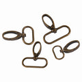 20mm 25mm 32mm 38mm Metal Antique Brass Bag Hanger Lobster Clasp Key Chain Hook Dog Buckle Snap Hook