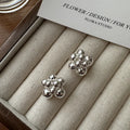 Fine Jewelry Fancy Earring 925 Sterling Silver Bead Statement Earring for Women