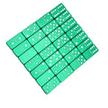 Custom Double 6 Red Standard Metal Dominoes Aluminum 6061 Metal Cnc Machining Services