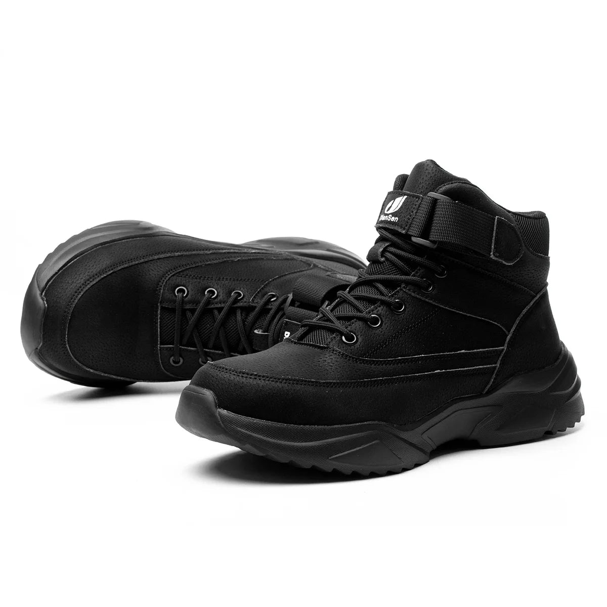 Wholesale Customizable Logo Safety Footwear for Comstructions Outdoor Works & Welding Anti-Smashing Waterproof Safety Boots MegaBDM