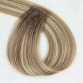 Russian Thin Invisible Genius Weft Hair Extensions Double Drawn Human Hair 20g New Hand Tied Weft Genius Weft