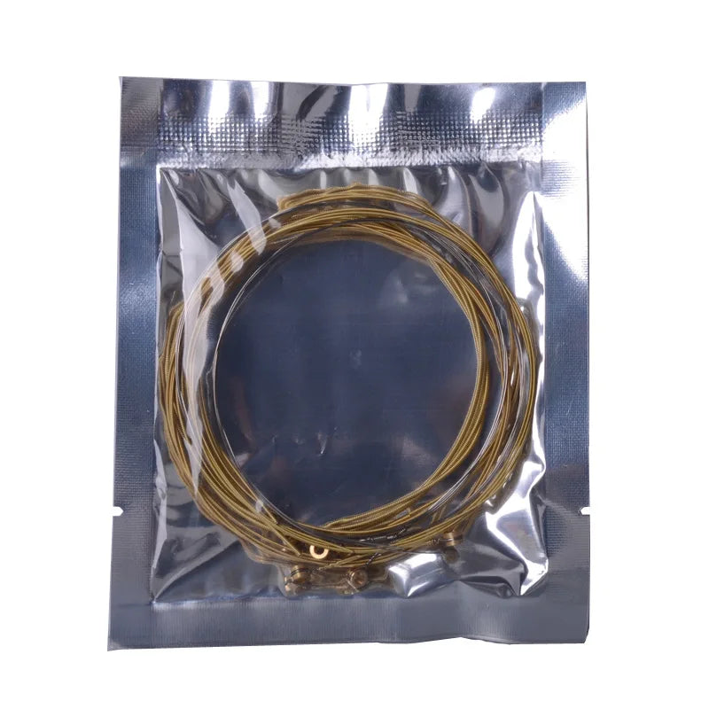 Hot Sale Acoustic Guitar Strings One Set 6 Strings Guitar Parts Accessories OEM