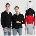 Stuart Garment 100% Cotton Jacket for Men Custom Patch Fall Baseball Jacket Digital Plain Dyed Wholesale for 2023 Winter