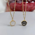 Cat Claw Animal Necklace Gold Plated Dainty Mother of Pearl Shell Jewelry Fashion Necklaces Women