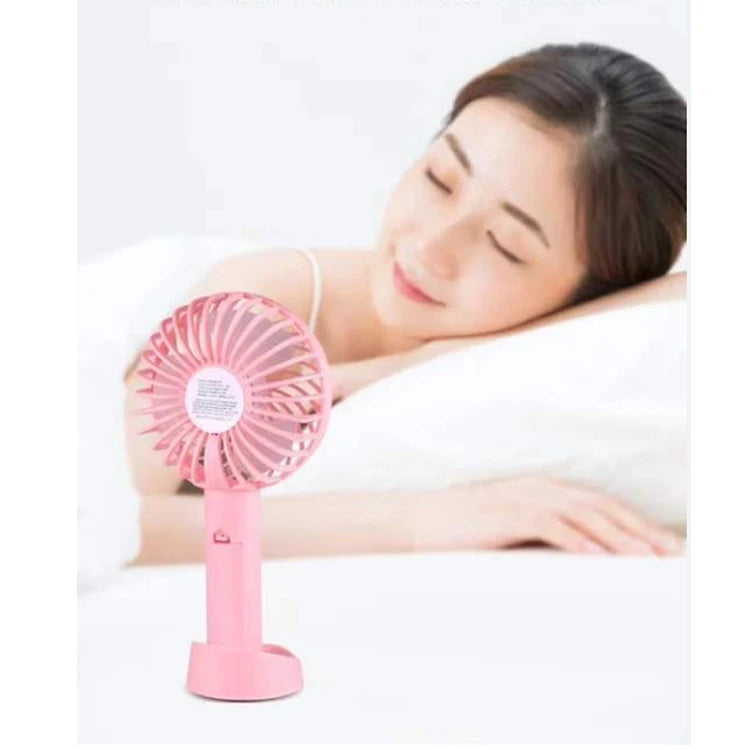 Summer Outdoor Portable Mini Fan Handheld USB Charging Fan Bench air Cooler