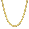 4mm Dainty Stainless Steel Choker Necklace Stacking Jewelry Medallion Snake Chain Necklace
