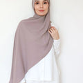2022 New Premium Fashion Opaque Soft Medina Silk Hijab Scarf Thick Stretchy Chiffon Shawl Scarves