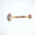 2026 Wholesale Price Face Lifting Crystal Stone Gemstone Natural Stone Rhodonite jasper Roller