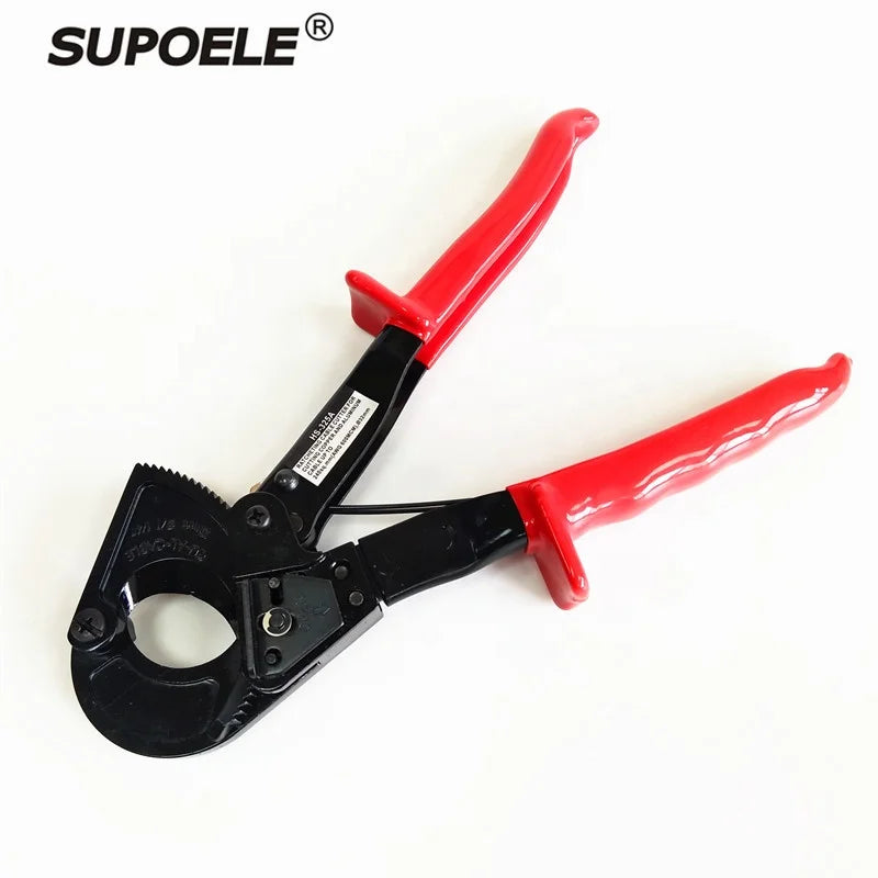 HS-325A Below 240mm2 Ratcheting Ratchet Cable Cutter Germany Design SUPOELE GS Certified OEM Industrial Household Practical Tool
