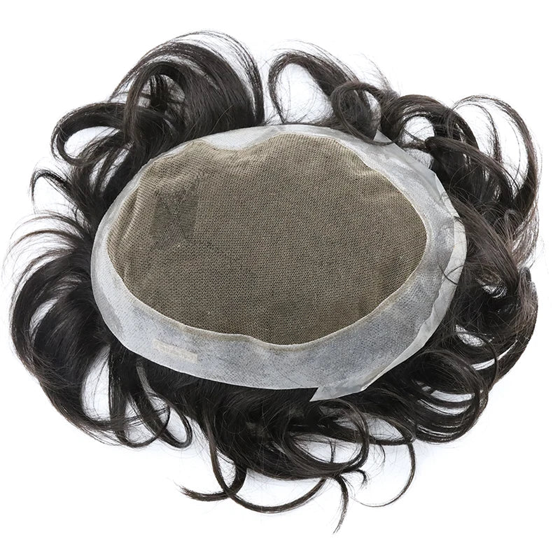 Invisible Australia Toupee Hair System for Men Human Hair Ready for Shipping
