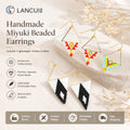 New Arrival Handmade Drop Earrings Luxurious Tassels Colorful Various Styles Miyuki Seed Beaded Earrings for Women Gift