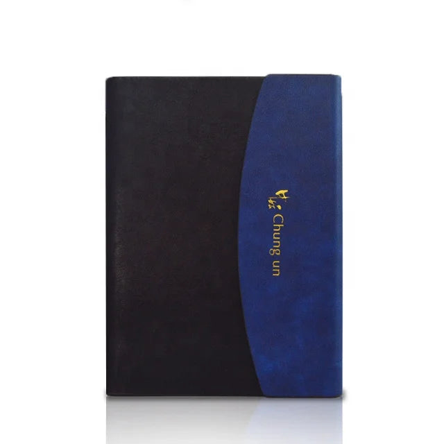 Customized PU Leather A5 Diary Notebook 6 Ring Magnetic Loose-leaf with Custom Logo 8.5'' (A5) Size Note Book