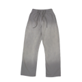 WEIMI Trendy Pattern 450 GSM Straight Leg Sweatpants Dye Clor Gray Blank Customized Men Cotton Pants