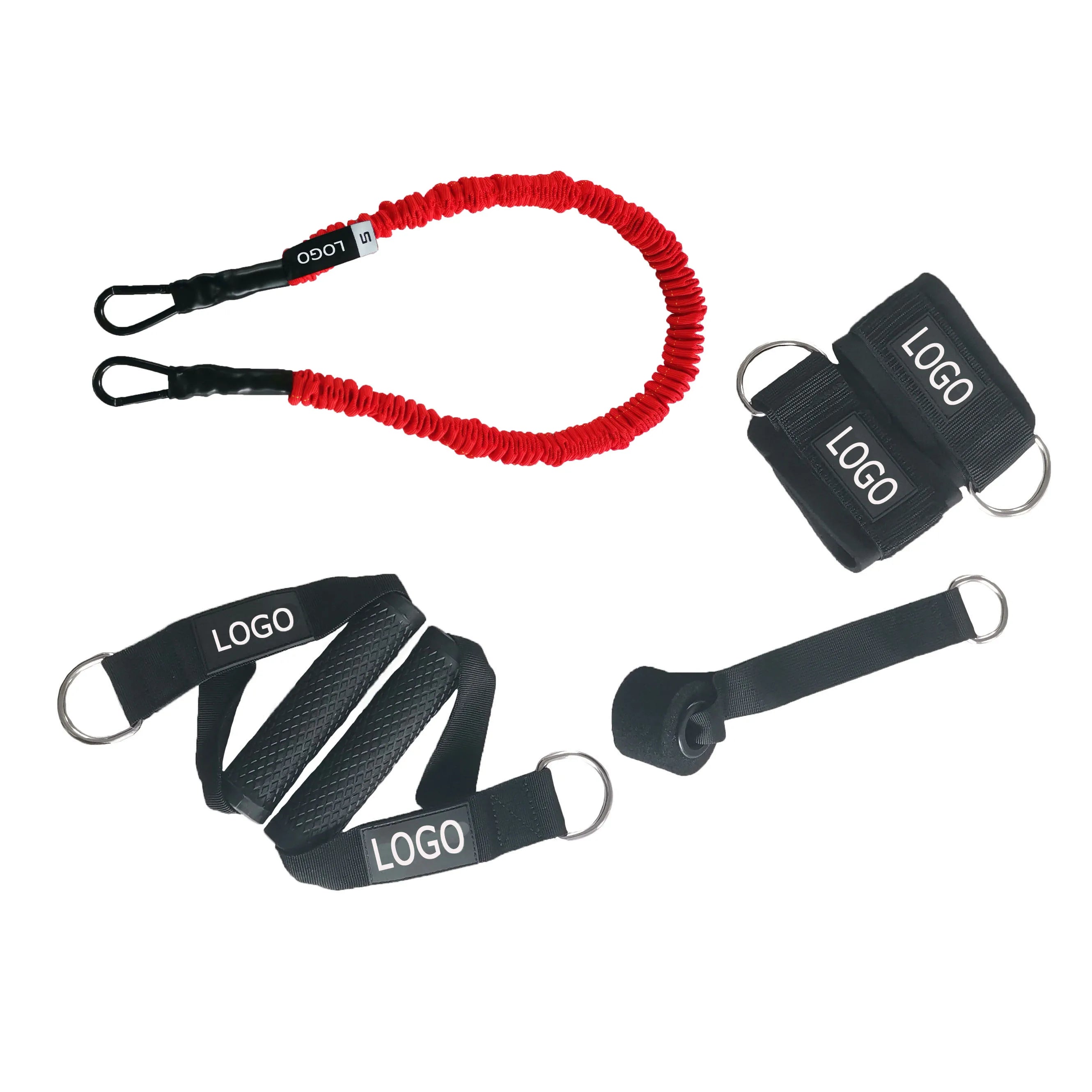 Gymarts Elastic Tube Band with Fabric Covered for Fitness