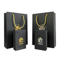 Wholesale Custom Black Clothes Store Retail Packaging Gift Carry Bags Kraft Paper Bags
