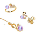 Hot Sale Women Necklace and Earring Jewelry Accessories Gold Plating Jewelry Set