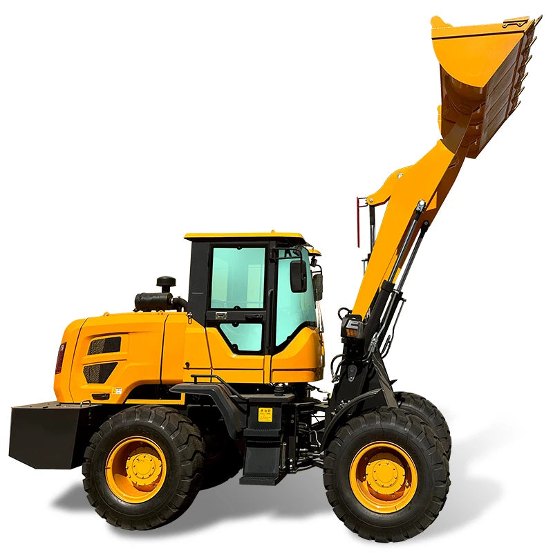 China 4wd Small Mini diesel 1000kg Front End Wheel Loader Price