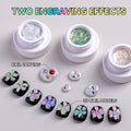 HONEY GIRL Aurora Non-Sticky 3D Carving Sculpting UV Gel Nail Art 3D Molding Solid Gel Nail Painting