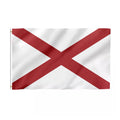 Promotional Product  Fast Delivery Alabama Flag 3x5ft 100%Polyester Any Logo Screen Printing Used in School Custom Alabama Flag
