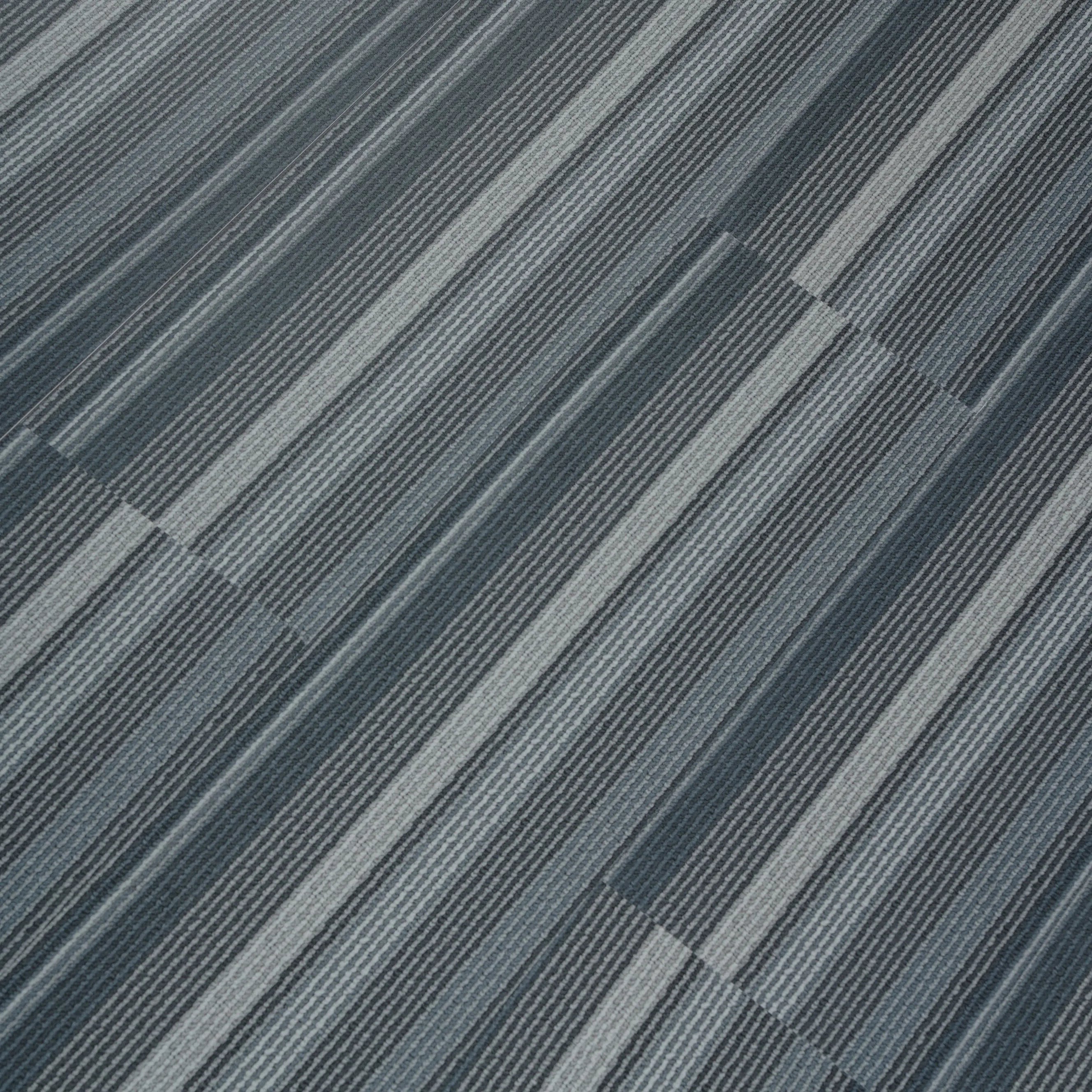 Fireproof Waterproof Luxury Wood/Carpet/Marble Texture Embossed Tiles Interlocking Hybrid PVC Click Vinyl Plank SPC Indoor