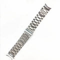 Three Bead Titanium Alloy Strap for Samsung for Galaxy Watch 4/5 Curved End Metal Bracelet Wrist Band for 44mm & 40mm No Gaps