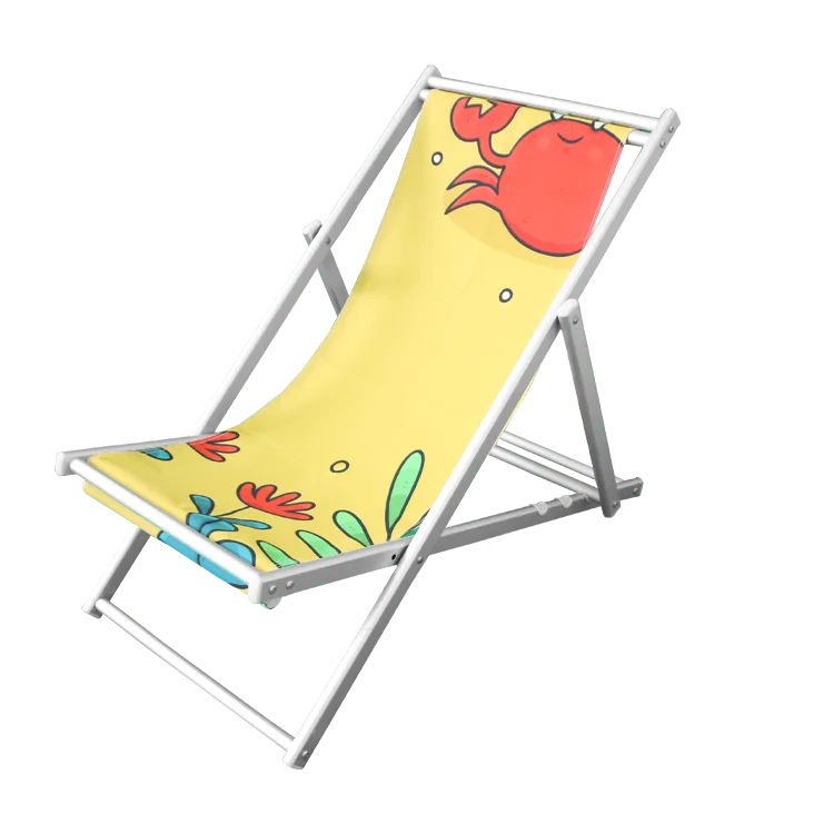 Fashion Design Portable Aluminum Beach Chair Folding Leisure Outdoor  Lounge Garden Chairs for Pinic Camp Beach
