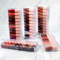 105 Colors Private Label 10 Pcs Mini Lipgloss Matte Liquid Lipstick Set Waterproof Lip Kit for Sample