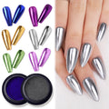 Hot Selling Metallic Mirror Powder Nail Art Pigment Manicure 15 Colors Decoration Holographic Fine Mirror Powder