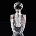 Small Luxury Freeform Crystal Perfume Bottles with Diamond Glass Hot Sales for Wedding Gifts for Other Crystal Crafts