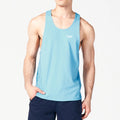 Men'S Plus Size Gym Tank Top Custom Cut Off Sleeveless T-Shirt Printing Nylon Spandex Men Tank Top