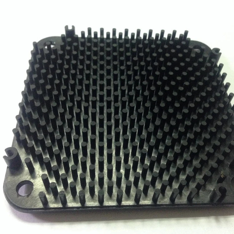 1060/1070 Aluminum Cold Forging Parts Pin Fin Aluminum Heat Sink for Electronic Products Machinery Thermal Solution