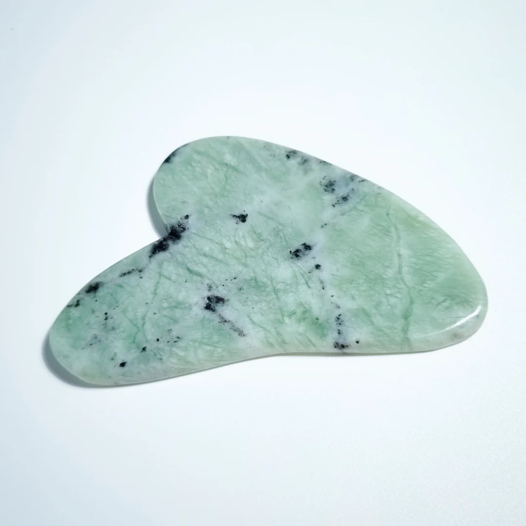 2026 New arrival  xiuyan jade guasha stone board custom face gua sha tool for gifts